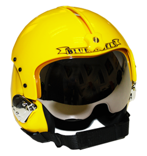 blue angles mini flight helmet